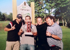 Champions du tournoi de golf